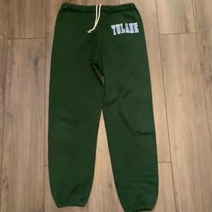 Tulane sweat pants